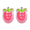 Transparent Acrylic Enamel Beads TACR-N012-004C-2