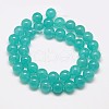 Natural Malaysia Jade Bead Strands G-M101-8mm-05-2