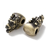 Tibetan Style Brass Beads KK-M284-57AB-2