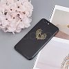 Olycraft 9Pcs 9 Styles Nickel Self-adhesive Picture Stickers DIY-OC0004-31-5
