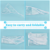 Plastic Rain Bonnets AJEW-WH0419-75B-5