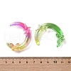 Transparent UV Plating Acrylic Beads X-PACR-D288-27-3