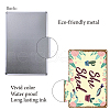 Rectangle with Word Vintage Metal Iron Sign Poster AJEW-WH0157-232-3