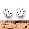 Tibetan Style Alloy Beads TIBE-N013-14AS-3