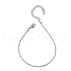 Rack Plating Brass Box Chain Bracelets for Women BJEW-G735-02P-4