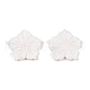 Natural Freshwater Shell Carved Cabochons SSHEL-T017-03-3