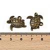 Tibetan Style Alloy Sea Turtle Pendants TIBEP-Q041-029AB-NR-3