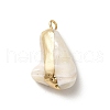 Natural Trochus Shell Pendants BSHE-E025-01LG-2