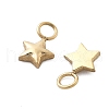 304 Stainless Steel Charms STAS-M111-32G-2