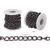 Aluminium Twisted Curb Chains CHA-YW0001-02-3