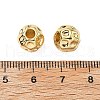 Groove Round Brass Beads KK-Z114-11G-3