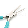 65# Steel Round Nose Pliers with Plastic Handles TOOL-N008-02-3