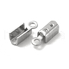 Tarnish Resistant 304 Stainless Steel Folding Crimp Ends STAS-P319-40P-3