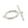 Brass Toggle Clasps KK-A223-13P-5