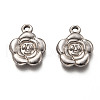 Non-Tarnish 201 Stainless Steel Pendants STAS-H125-09P-1