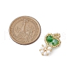 Seed Beads Beaded Charms PALLOY-MZ00312-3
