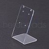 Acrylic Earring Stands Displays EDIS-F005-03B-4