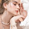  8Pcs 4 Colors Real 18K Gold Plated Brass Micro Pave Cubic Zirconia Pendants KK-NB0001-36-NF-6