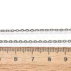 Tarnish Resistant Trendy Unisex 304 Stainless Steel Cable Chain Necklaces NJEW-M047-B-01-3