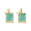 Brass Charms KK-E068-VC463-2