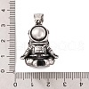 304 Stainless Steel Pendants STAS-K283-33AS-2