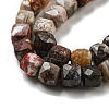 Natural Mexican Lace Agate Beads Strands G-NH0015-B02-01-4