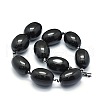 Natural Black Onyx Beads Strands TDZI-O003-30A-2