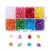 Transparent Acrylic Beads TACR-X0001-05-6mm-1