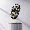 PU Letter Cord Multi-strand Bracelets WG6609E-07-1