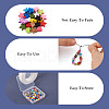  156Pcs 27 Style Spray Painted & Tibetan Style Alloy Beads FIND-TA0002-84-11