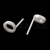 Hypoallergenic Bioceramics Zirconia Ceramic Stud Earrings EJEW-F340-04O-2