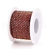 Iron Rhinestone Cup Chains CH-T006-05B-07-2