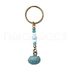 Alloy Conch Pendant Keychains KEYC-JKC01225-03-2