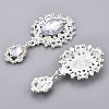 Alloy Cabochons X-RB-R059-03S-3