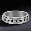 Stainless Steel Rotating Fidget Band Ring MATO-PW0001-059E-02-1