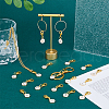 52Pcs 26 Styles Alloy Enamel Pendant Decorations HJEW-FH00003-4