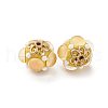Handmade Resin Indonesia Round Beads IPDL-P005-25KCG-02-2
