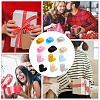 CHGCRAFT 18Pcs 12 Style Silicone Beads SIL-CA0001-90-6