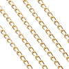 Aluminium Curb Chains X-CHA-T001-31G-4