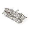 Alloy with Iron Clip Hair Barrettes PHAR-G014-05A-P-3