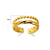 Simple Style 304 Stainless Steel Cuff Rings FS-WG1C3D0-02-3