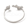 304 Stainless Steel Open Cuff Rings RJEW-K262-01C-P-3