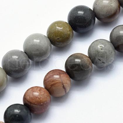 Natural Ocean Agate/Ocean Jasper Beads Strands G-G716-03-10mm-1