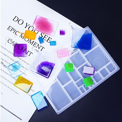 Geometrical Shape DIY Silicone Cabochon Molds SIMO-C006-01D-1