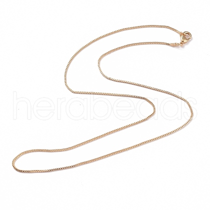 Brass Venetian Chain NJEW-E151-02G-1