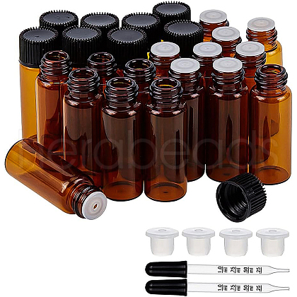 Glass Essential Oil Empty Perfume Bottle Sets DIY-BC0010-89-1