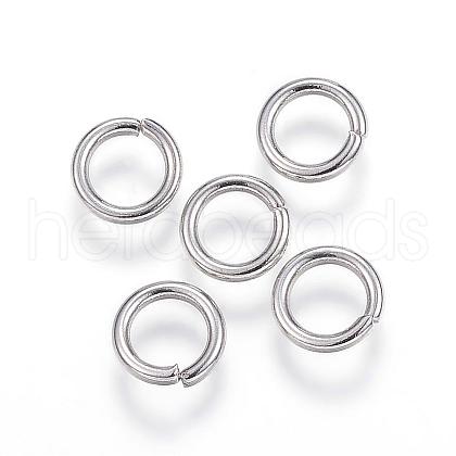 Tarnish Resistant 304 Stainless Steel Jump Rings STAS-E113-12P-1