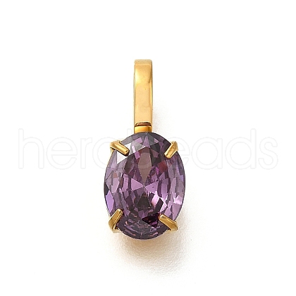 Ion Plating(IP) 304 Stainless Steel Rhinestone Pendants STAS-A104-11G-05-1