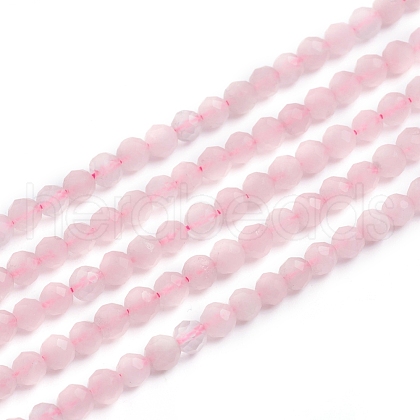 Natural Rose Quartz Beads Strands G-E560-D02-4mm-1