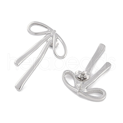 Non-Tarnish 304 Stainless Steel Stud Earrings EJEW-C105-06P-1